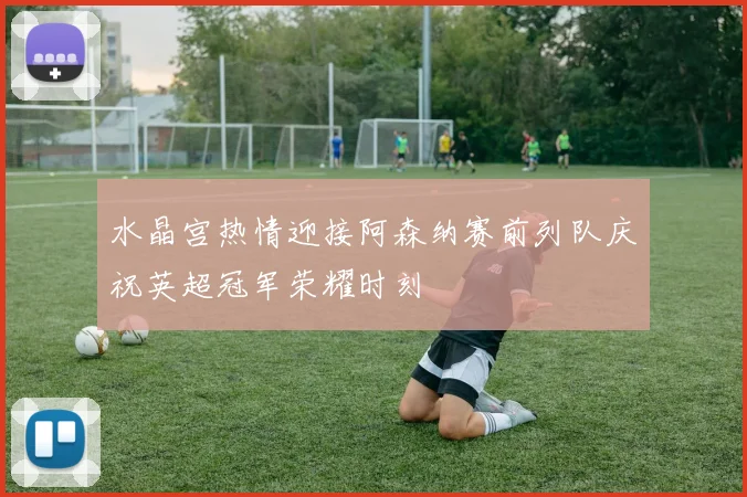 水晶宫热情迎接阿森纳赛前列队庆祝英超冠军荣耀时刻